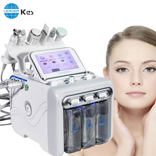 Priljubljeni H2o2 Hydrofacials 6 v 1 globinsko čiščenje vodni kisikov stroj Jet Peel kisikov obrazni stroj