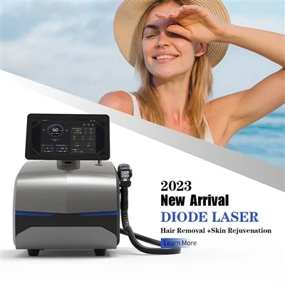Diodni laserski prenosni stroj za odstranjevanje dlak 808nm