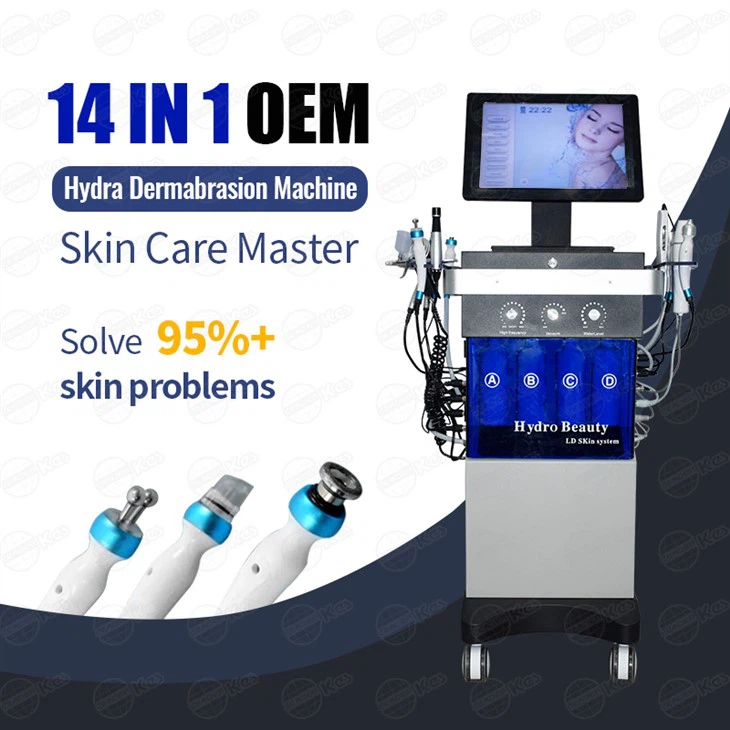 14 v 1 Hydra Facial DermabrasionAqua Piling stroj