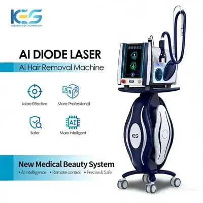 Aleksandritski stroj za lasersko odstranjevanje dlak