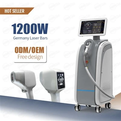 Diodni laser 500W 1200W stroj za odstranjevanje dlak